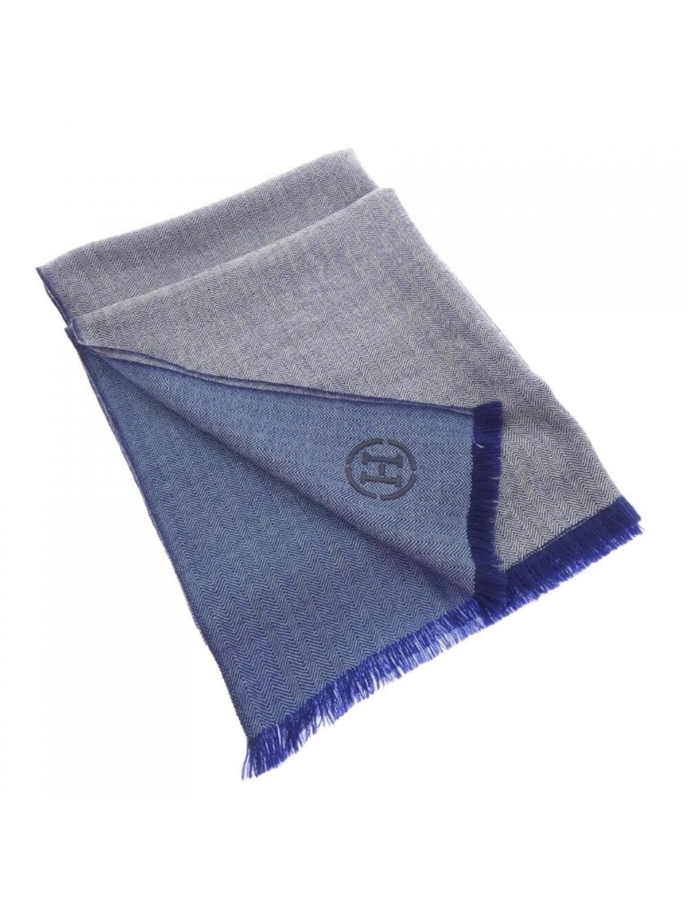 Hermes Nuit d'Ete Stole Navy